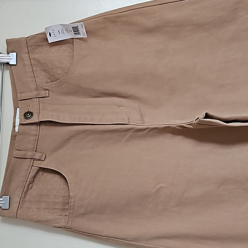 Joie Lierre quilted wide leg cropped pants size 4 - Picture 4 of 16
